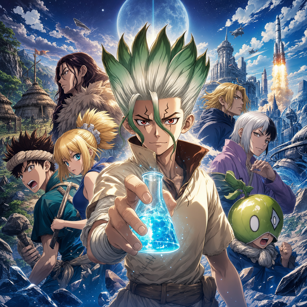 Dr. STONE SCIENCE FUTURE Cour 3 Episode 12 Review: The Kingdom of Science Strikes Back