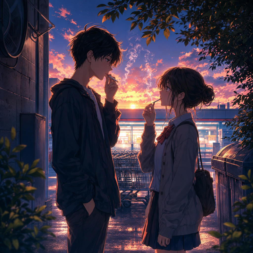 Smoking Behind the Supermarket with You Episode 1 Review: A Serendipitous Encounter Sparks a Unique Bond